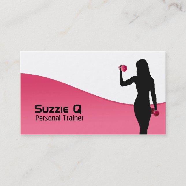 Personal Trainer Business Cards (Front)