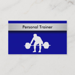 Personal Trainer Business Cards