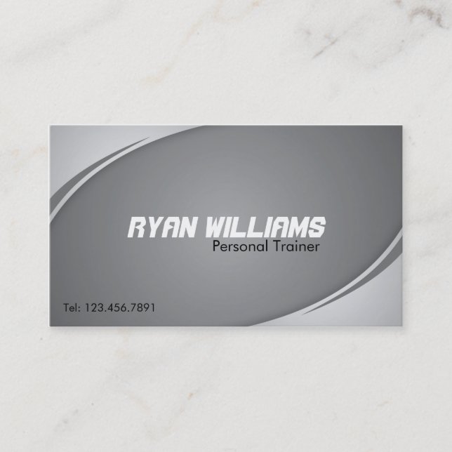 Personal Trainer - Business Cards (Front)