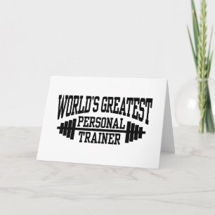 Personal Trainer Card