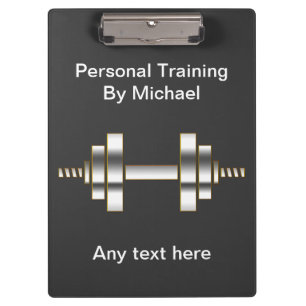 Personal Trainer Custom Clipboard