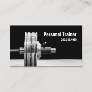 Personal Trainer, Exercise Business Card