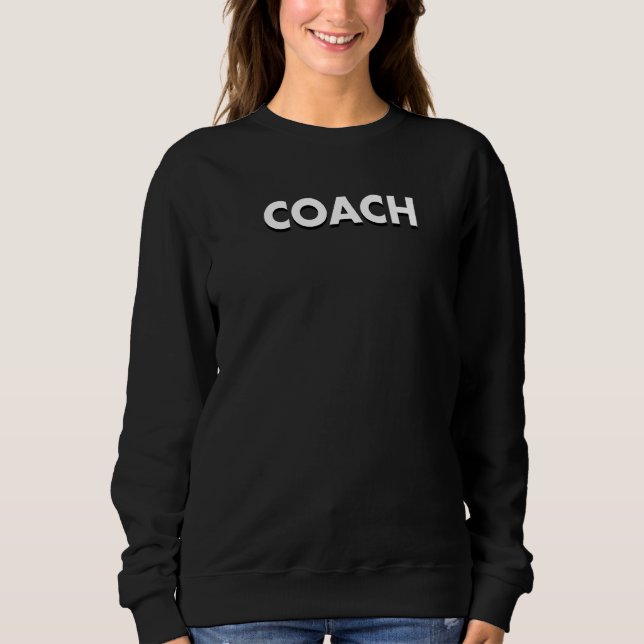 Personal Trainer Fitness Coach Sweatshirt (Front)
