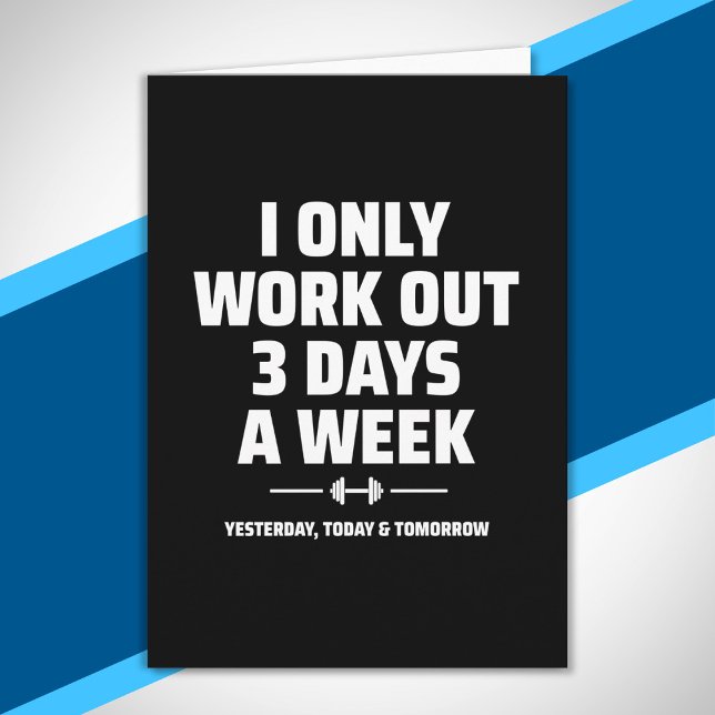 Personal Trainer Funny Gym Exercise Fitness Meme Card (Creator Uploaded)