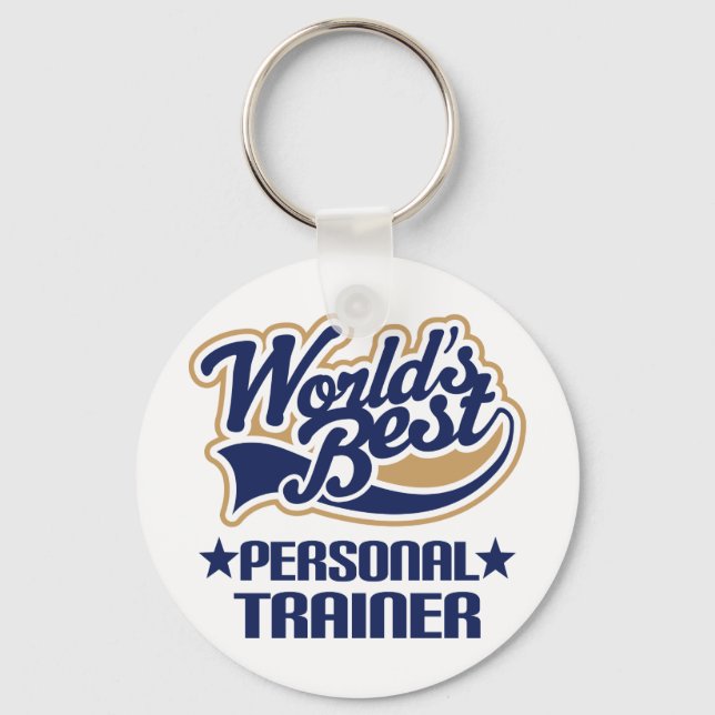 Personal Trainer Gift Keychain (Front)