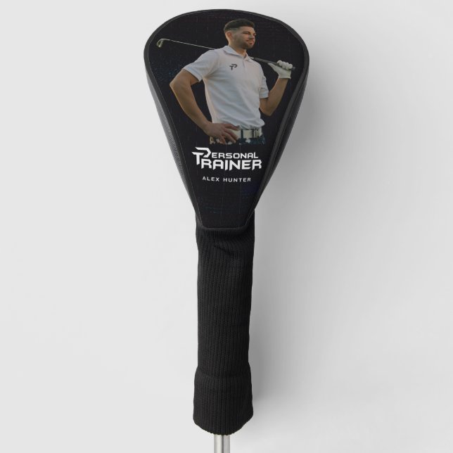 Personal Trainer Golf Personalized Head Cover (Front)