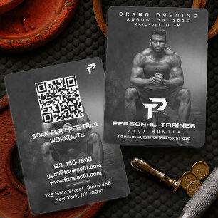 Personal Trainer Gym Fitness Personalized Invitation