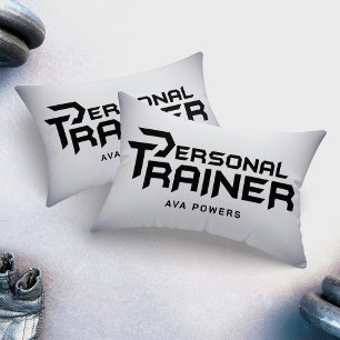 Personal Trainer Gym Fitness Personalized Lumbar Pillow