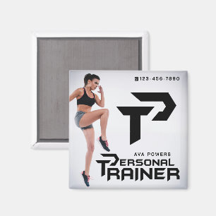 Personal Trainer Gym Fitness Personalized Magnet