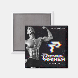 Personal Trainer Gym Fitness Personalized Magnet
