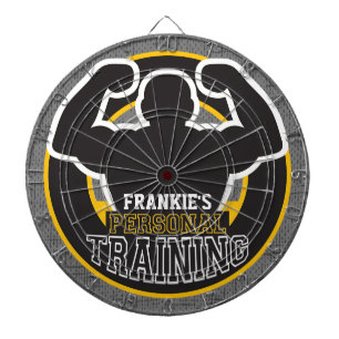 Personal Trainer GYM Power Training Fitness Custom Dartboard