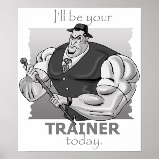 Personal Trainer - Hardcore Style - Poster & Print