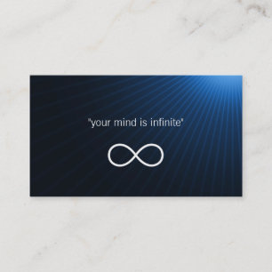 Personal Trainer Infinity Business Card