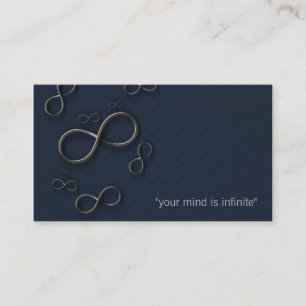 Personal Trainer Infinity Business Card