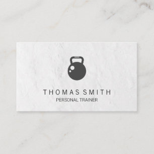 Personal Trainer   Kettle Bell Business Card