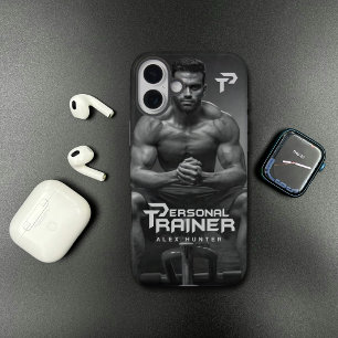 Personal Trainer Personalized iPhone 16 Plus Case