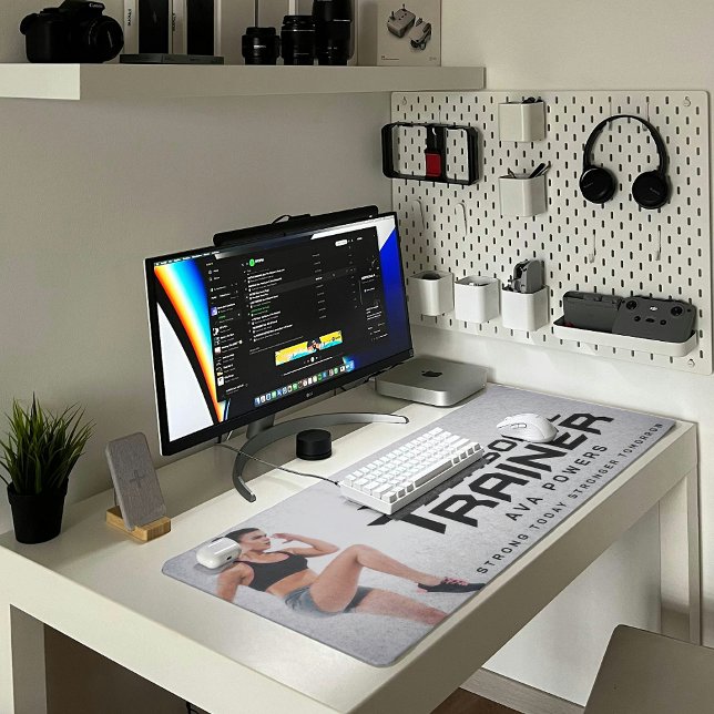 Personal Trainer Personalized Desk Mat (Creator Uploaded)