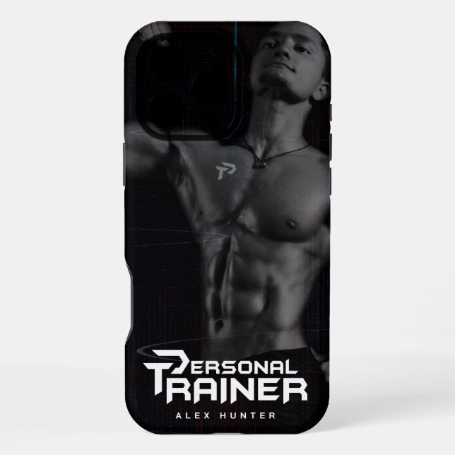 Personal Trainer Personalized iPhone Case (Back)