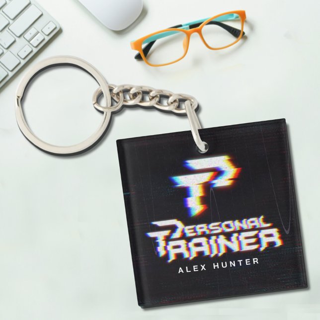Personal Trainer Personalized Keychain (Creator Uploaded)