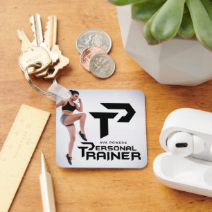 Personal Trainer Personalized Keychain
