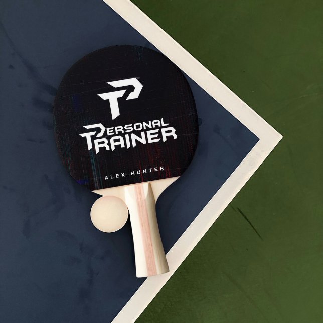 Personal Trainer Personalized Ping Pong Paddle (Creator Uploaded)