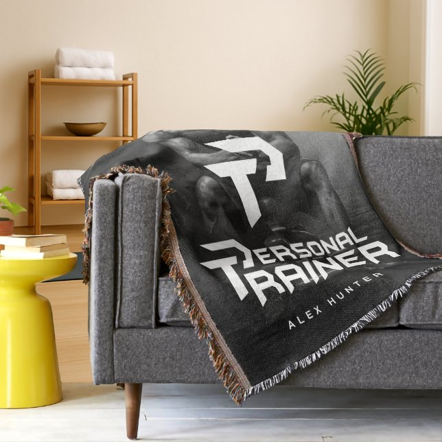 Personal Trainer Personalized Throw Blanket (Creator Uploaded)