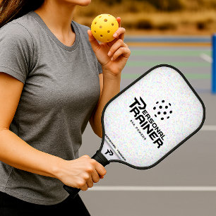 Personal Trainer Pickleball Personalized Paddle