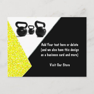 Personal Trainer Postcard