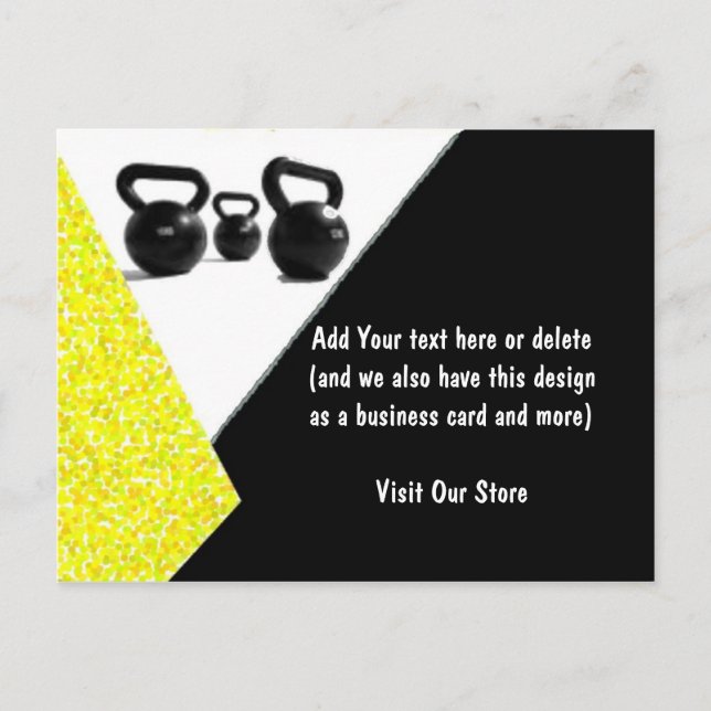 Personal Trainer Postcard (Front)