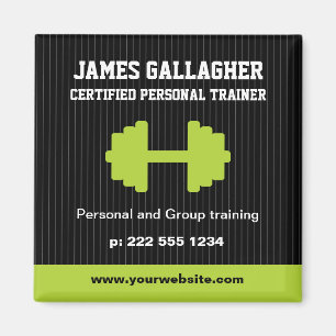Personal Trainer Promotional Magnet