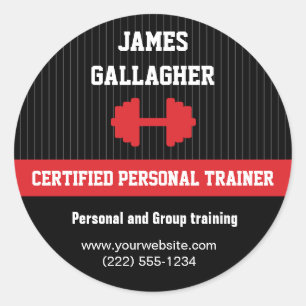 Personal Trainer Promotional Sticker