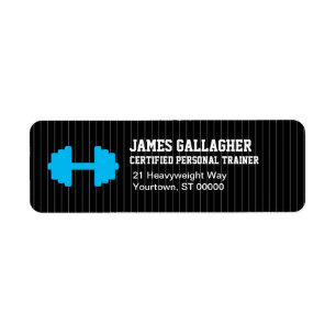 Personal Trainer Return Address Label