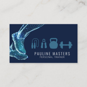 Personal Trainer   Running   Equipment Fitness Appointment Card