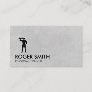 Personal Trainer simple Business Card