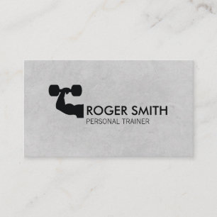 Personal Trainer simple Business Card
