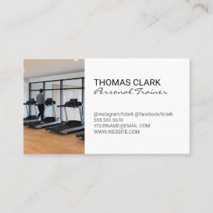 Personal Trainer   Treadmills Business Card