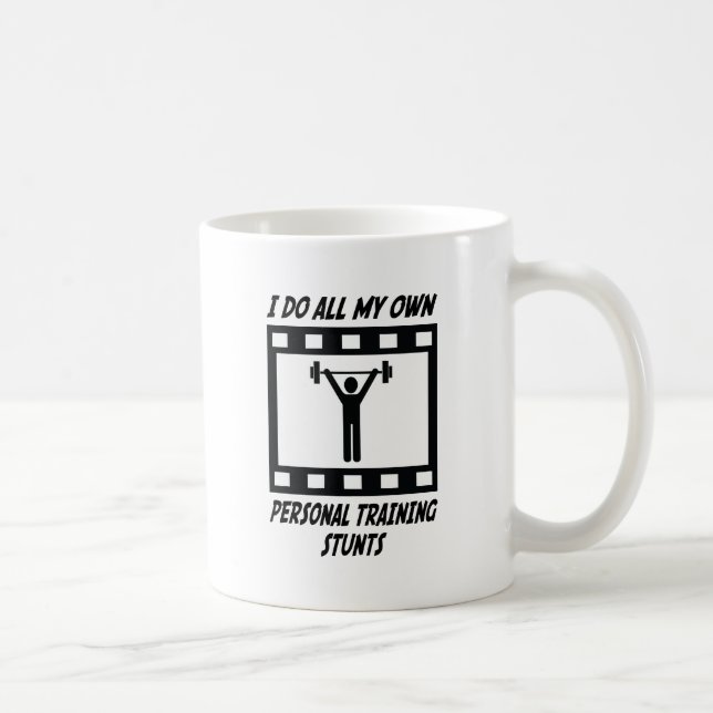 Personal Training Stunts Coffee Mug (Right)