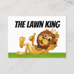 Personal Use Grass Cutting Business Card