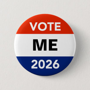 Personal Vote 2026 Midterm Election Campaign 2 Inch Round Button