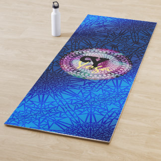 Personal Yoga Zen Water Calm Happy Meditate Yoga Mat