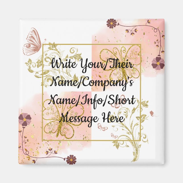 Personalisable Magnet for Anything You Like (Front)