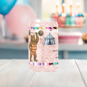 Personalise: Brandon, strong-bear Can Glass