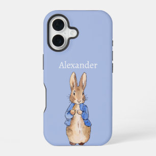 Personalise Name Peter the rabbit iPhone 16 Case