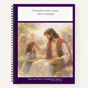 Personalise: No unimportant person Notebook
