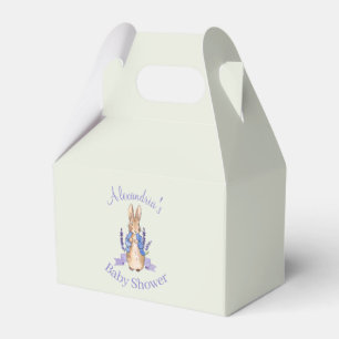 Personalise Peter the Rabbit Baby shower Favor Box