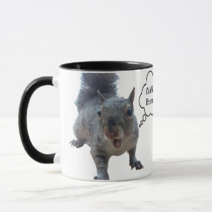 Personalise Squirrel Coffee Break Mug
