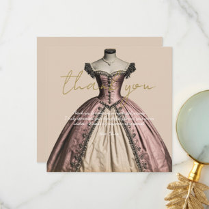 Personalise Upload Photo Bridal Shower Thank you Card