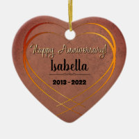 Personalised 9th Wedding Anniversary Gift