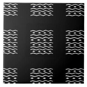 Personalised, African art, Ethnic pattern Tile