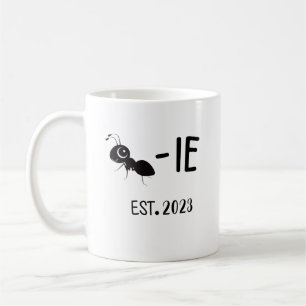 Personalised Antie EST 2023 , Gift for New Aunt  Coffee Mug